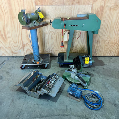 Vintage Industrial Machinery & Tooling Prop Collection