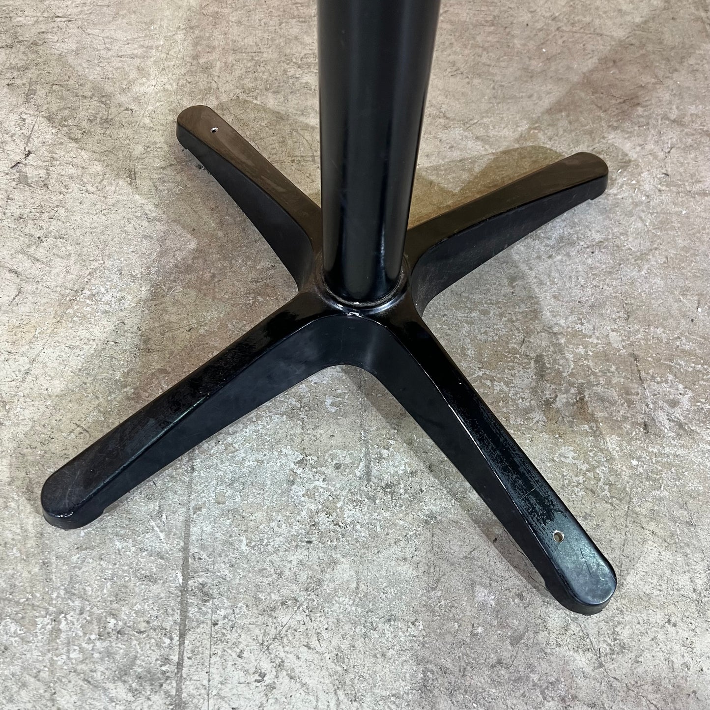 Reclaimed Wood Look Bistro Table