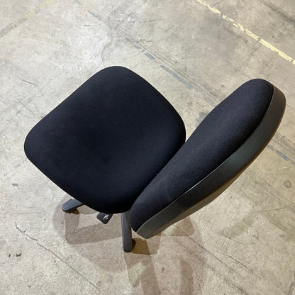 Black fabric task chair