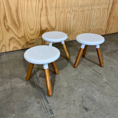 LifeSpaceJourney Spun Milking Stool