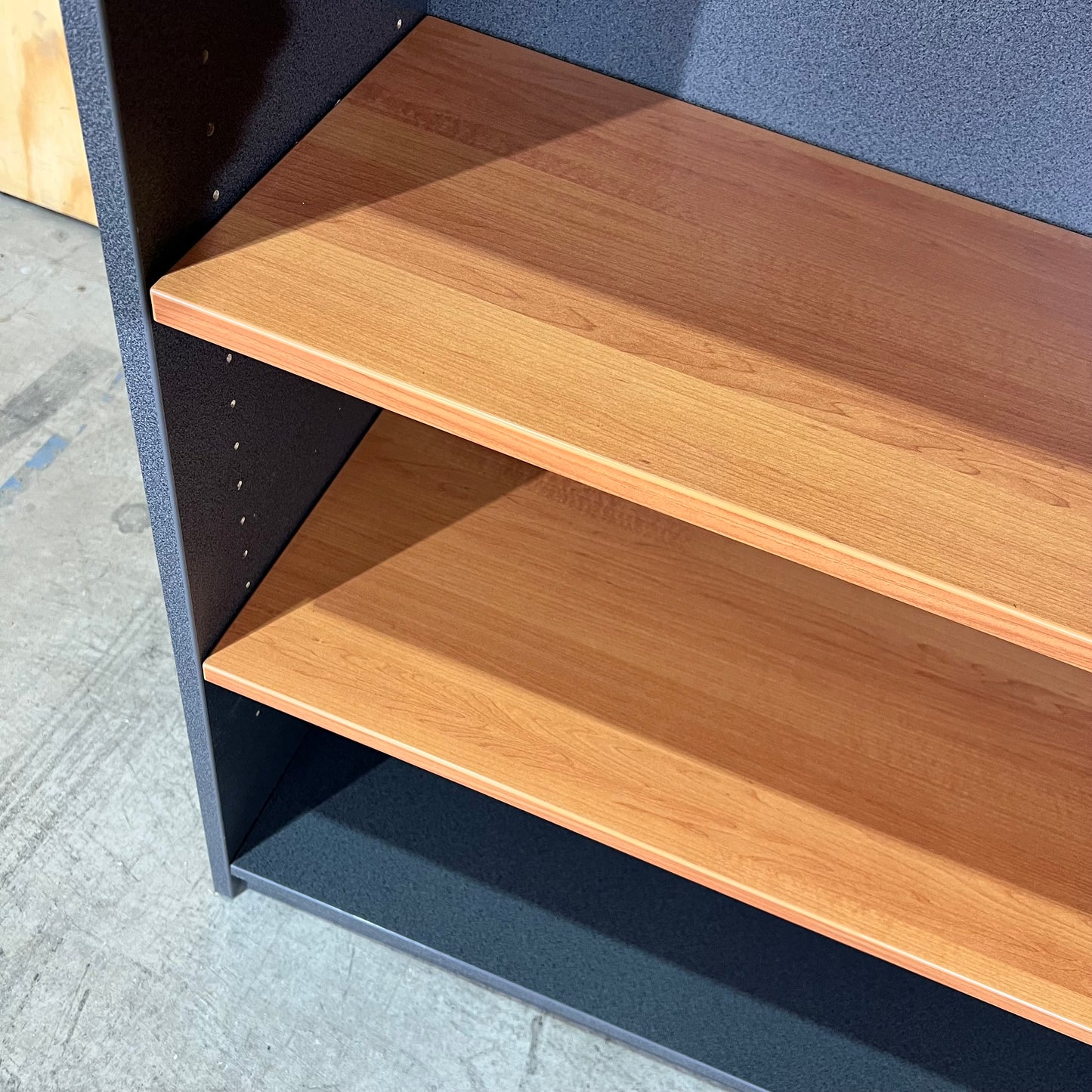 Timber and Slate Laminate Bookshelf