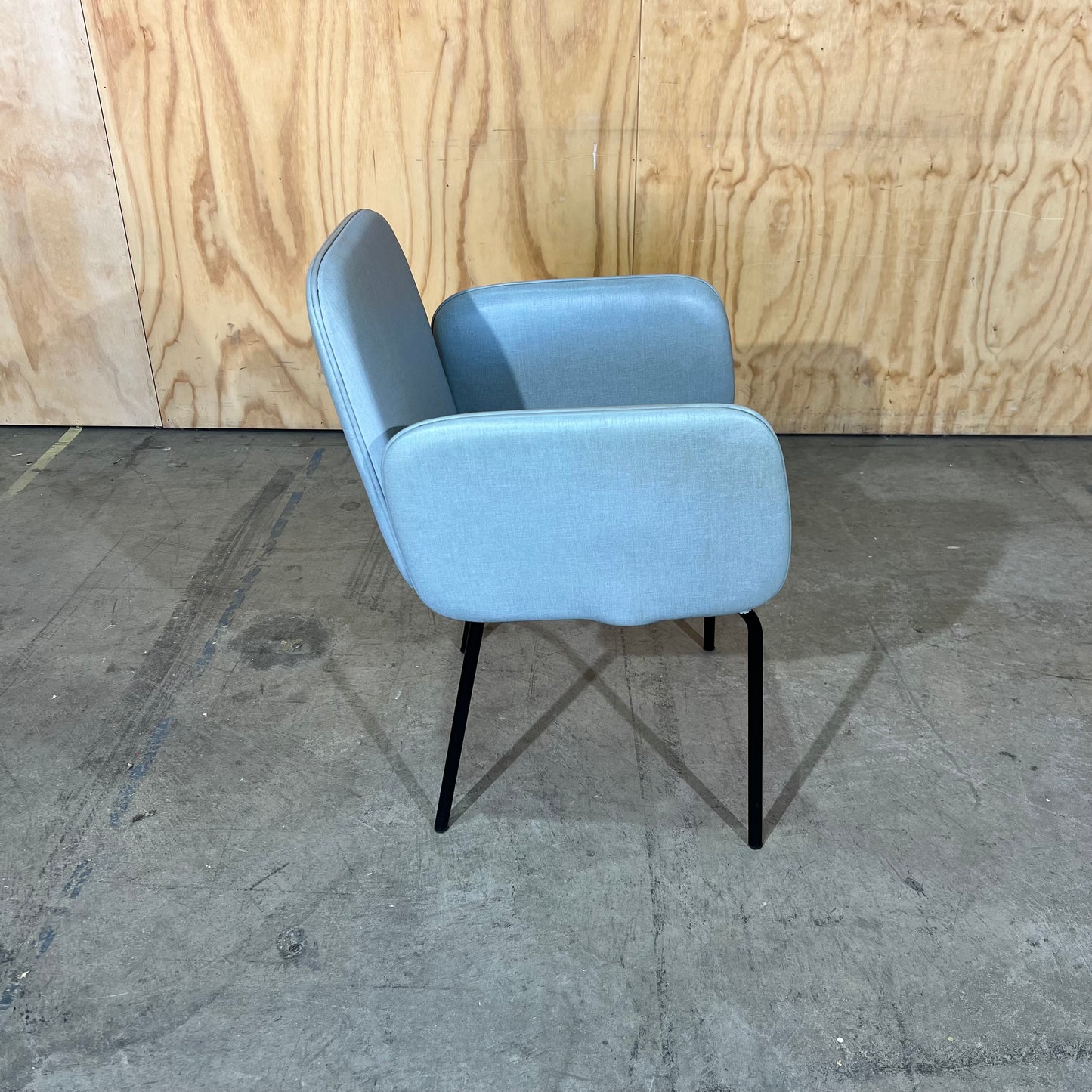 Commercial Modernist Style Vinyl Wrap Chairs