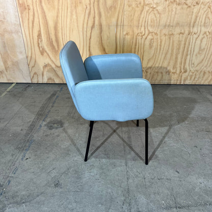 Commercial Modernist Style Vinyl Wrap Chairs
