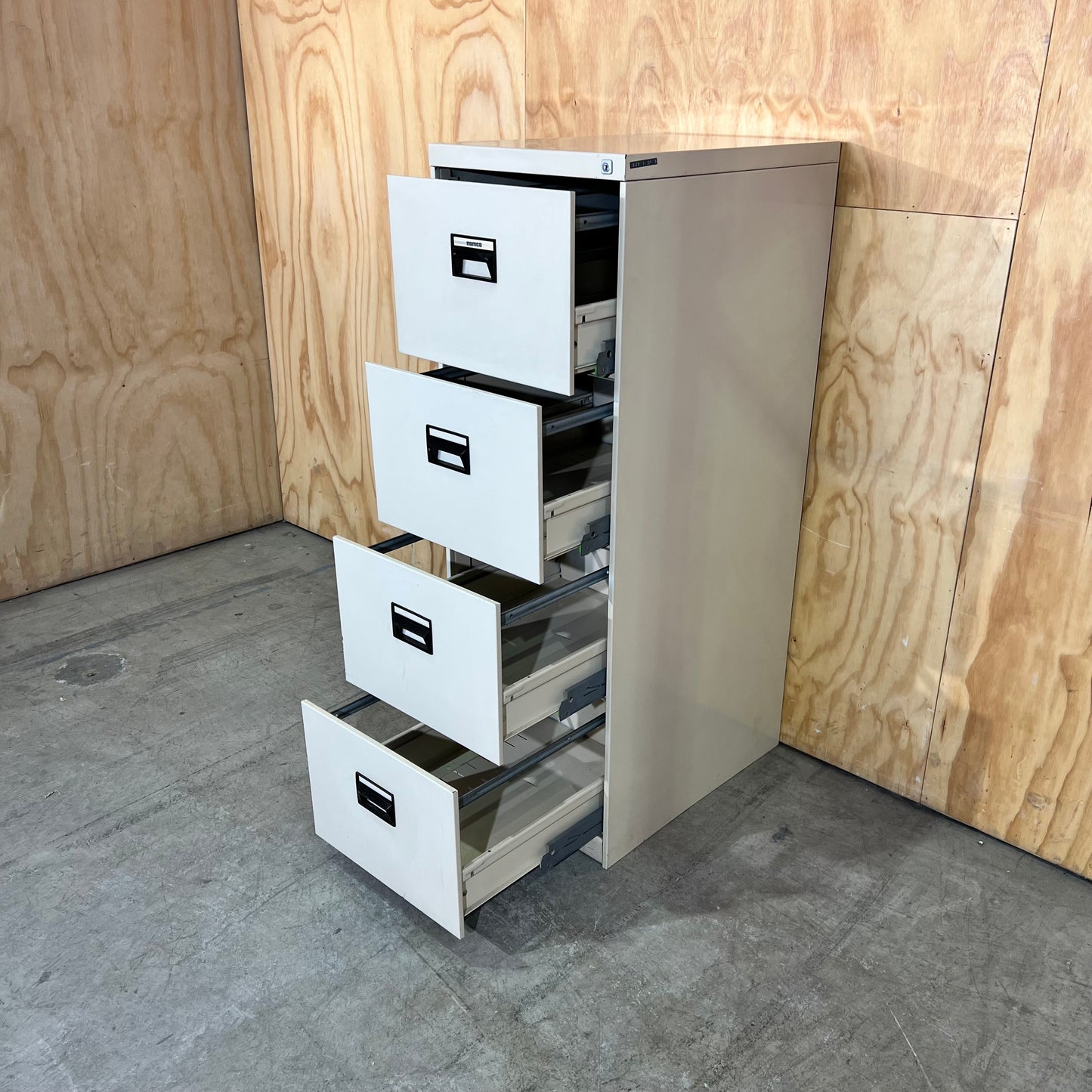 Namco Beige 4-Drawer Filing Cabinet