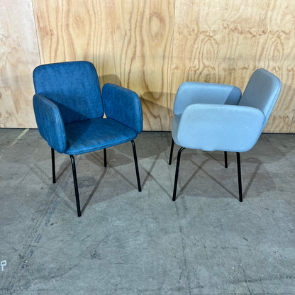 Commercial Modernist Style Vinyl Wrap Chairs