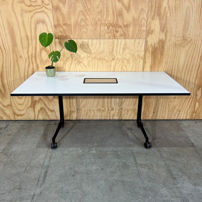 Thinking Works U.R Meeting Table on Castors with Cable Management