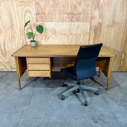 Mid-Century Teak Executive Desk