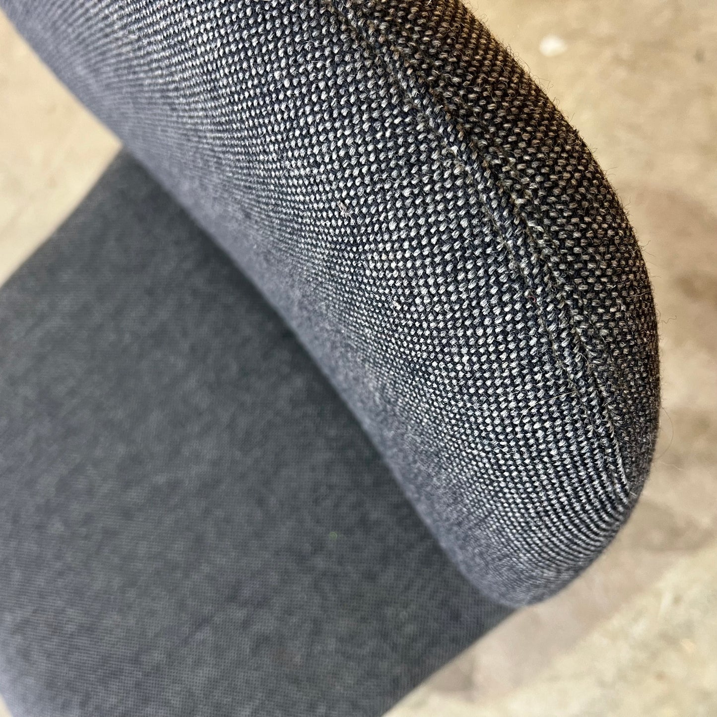 Commerical Grey Upholstered Task Chair without Arms