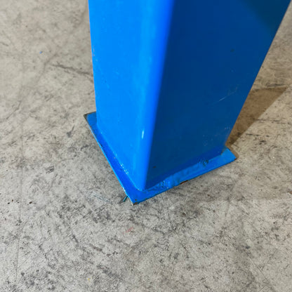Set of Blue Metal Playground Posts