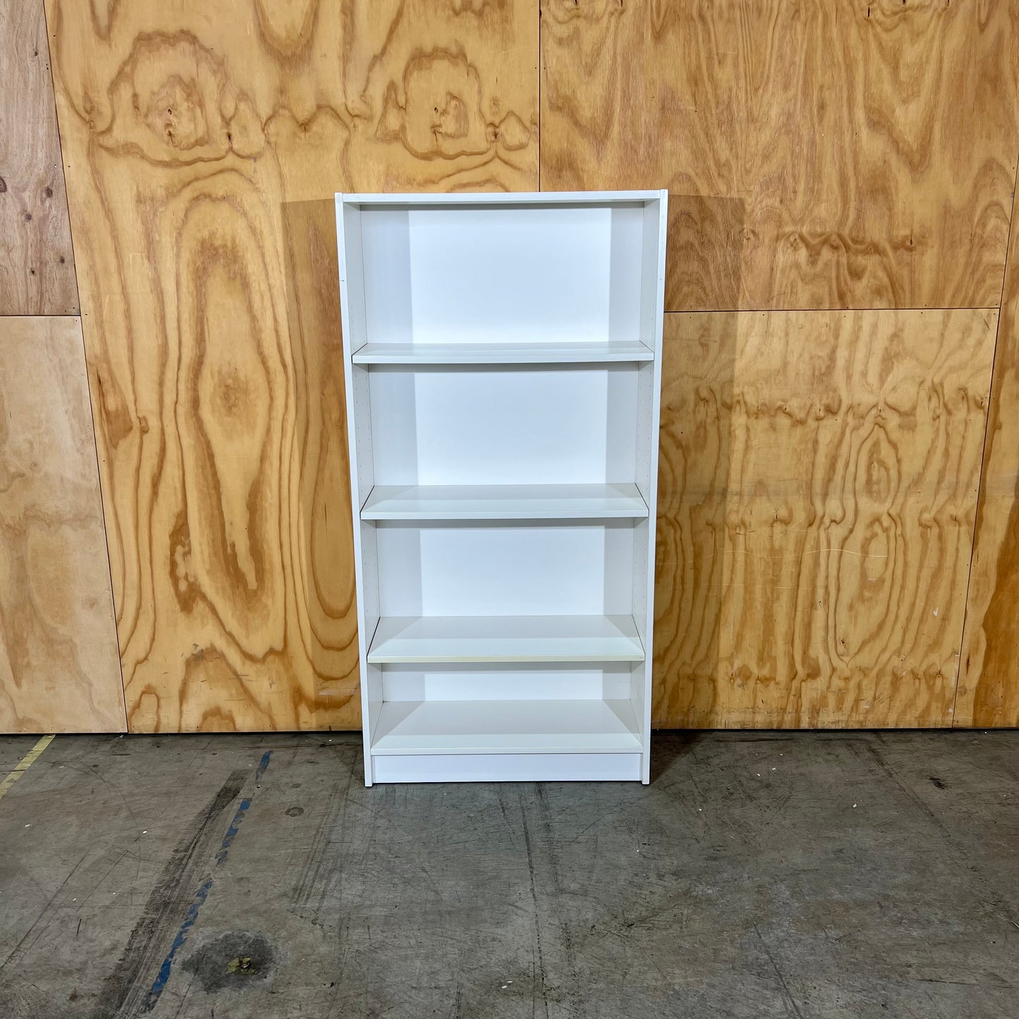 Small White Laminate Bookshelf