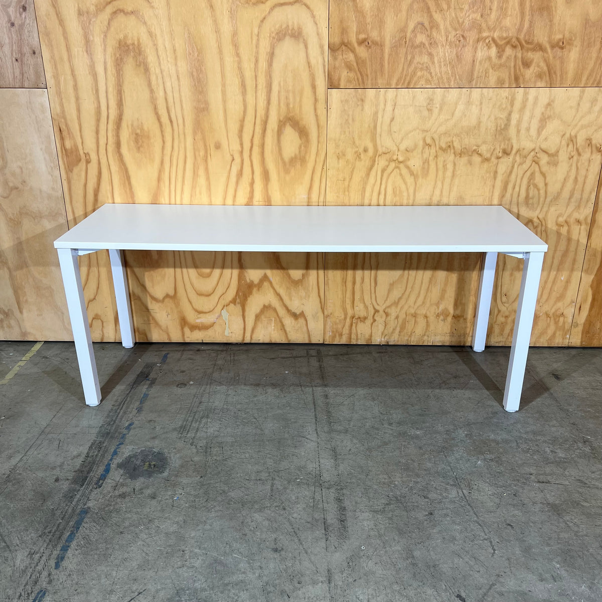 Long Thin White Desk/Table