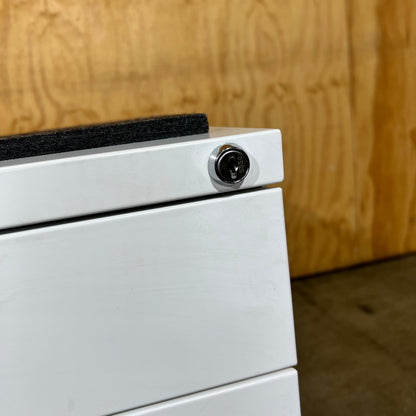 Schiavello Mobile Storage Caddy with Tambour & Seat Pad