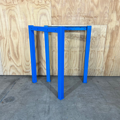 Set of Blue Metal Playground Posts