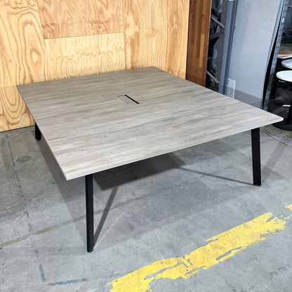 Commercial Boardroom Table with Cable Box - 10 Seater