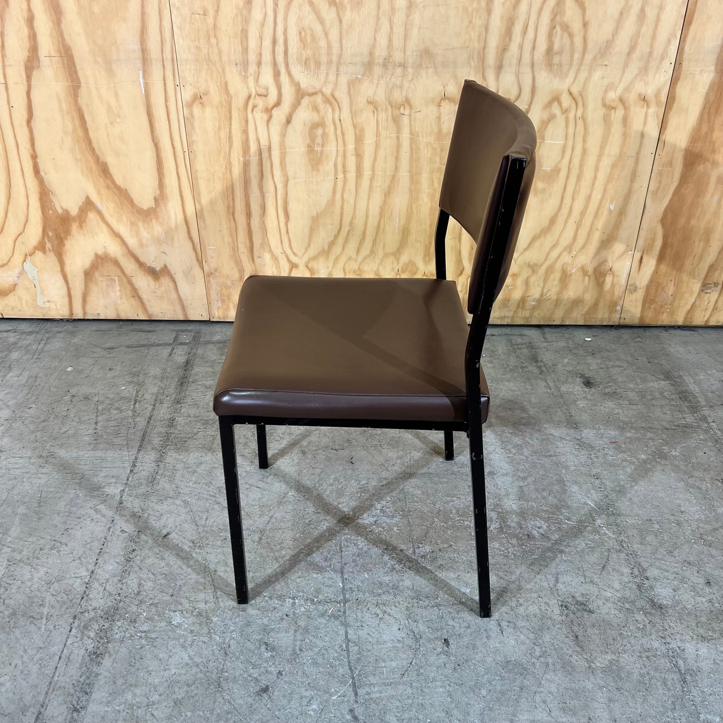 Brown Visitor Chair - Plain
