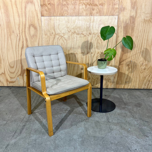Kinnarps 1980s Scandinavian Bentwood Armchair