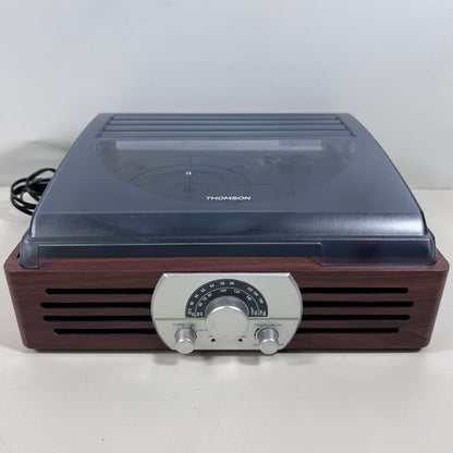 Thomson Retro 3-Speed Turntable with AM/FM Radio (T-38)