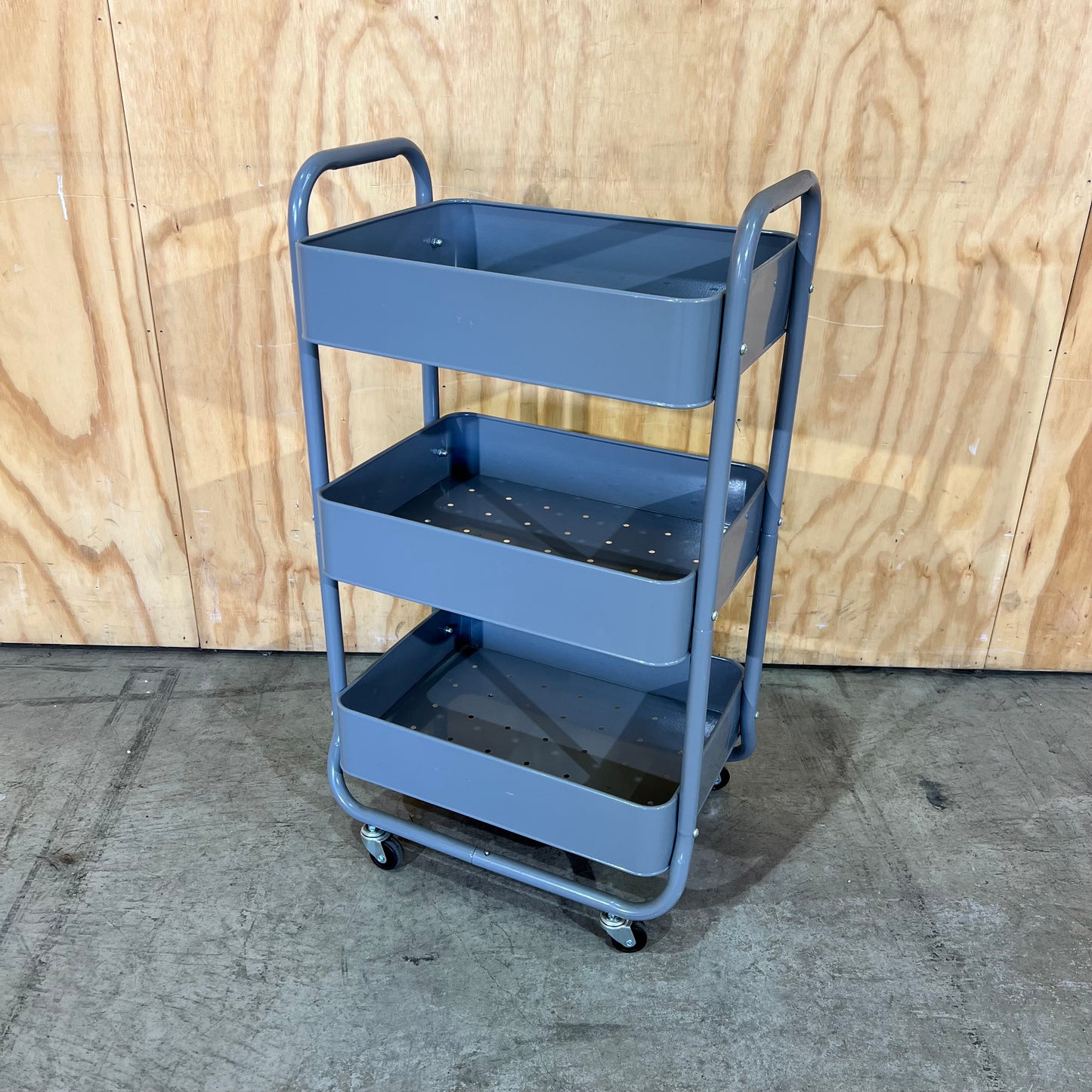 3 Tier IKEA RÅSKOG Trolley in Grey