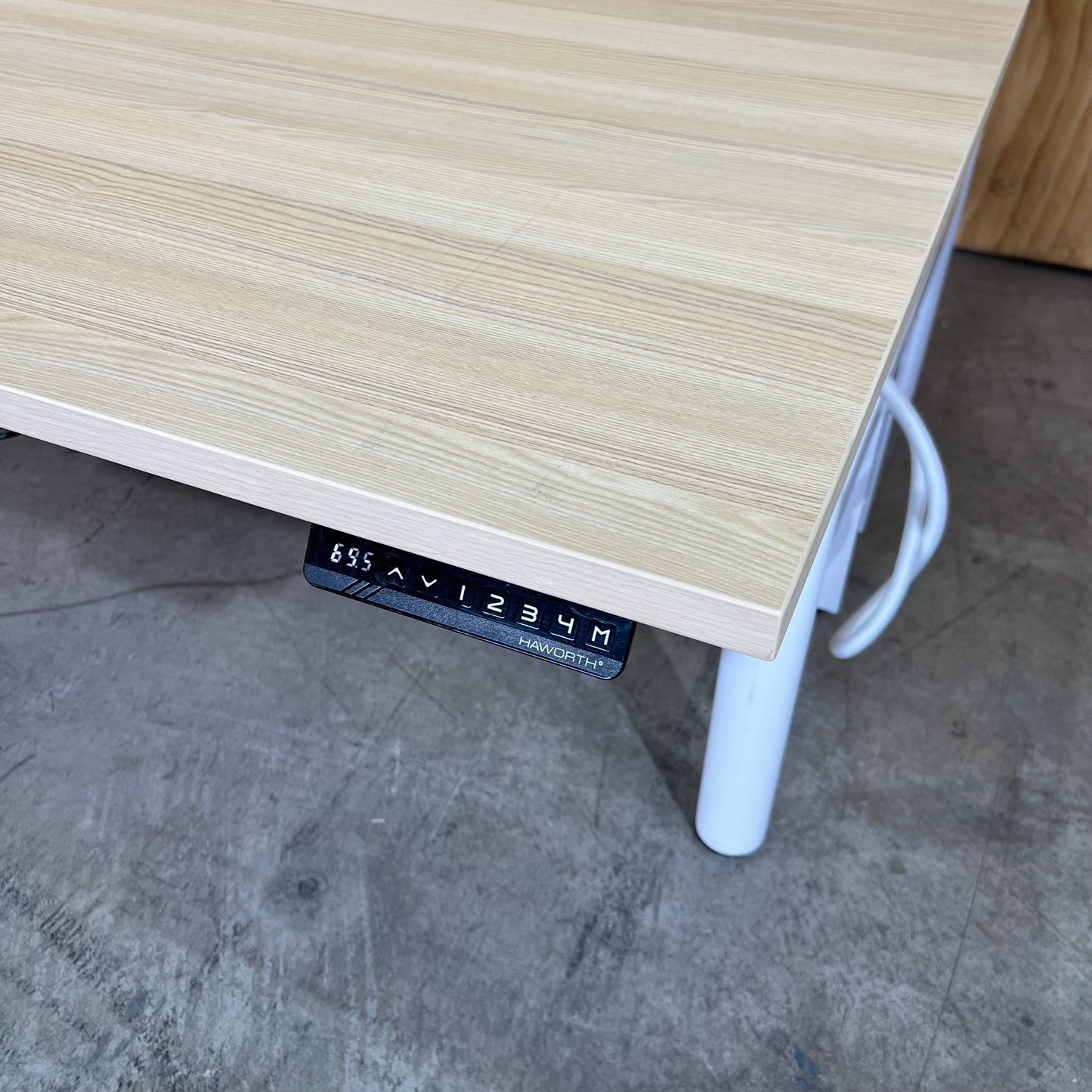 Haworth HAT Elements Electric Sit Stand Double Desk