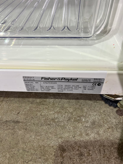 Fisher & Paykel E440T Top Mount Fridge