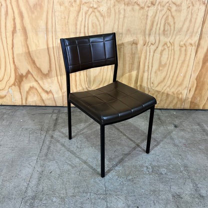 Brown Visitor Chair - Pattern