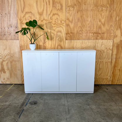 White 4-Door Sideboard