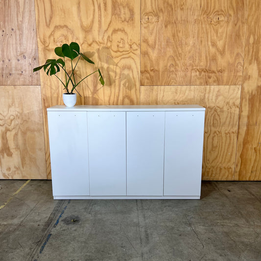 White 4-Door Sideboard