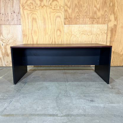 Timber and Slate Laminate Desk - Large