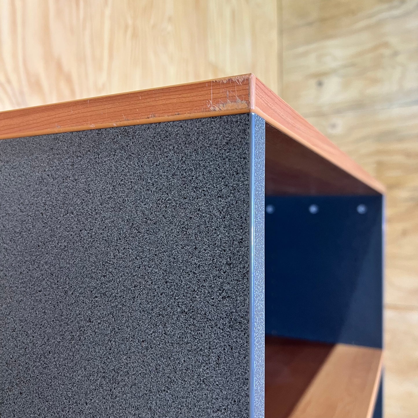 Timber and Slate Laminate Bookshelf