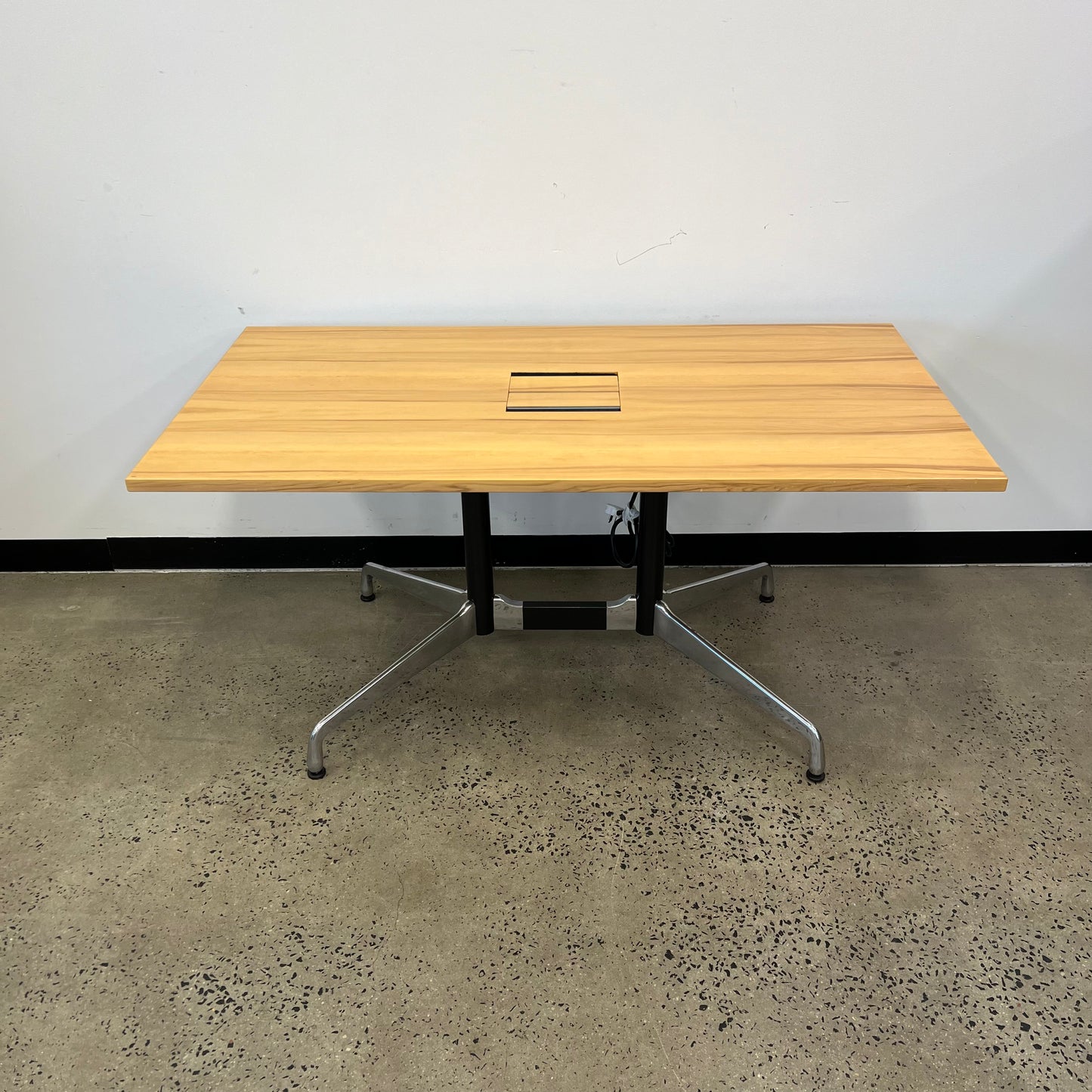 Meeting Room Table with Timber Veneer