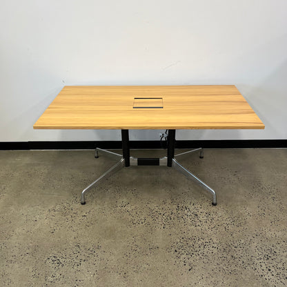 Meeting Room Table with Timber Veneer