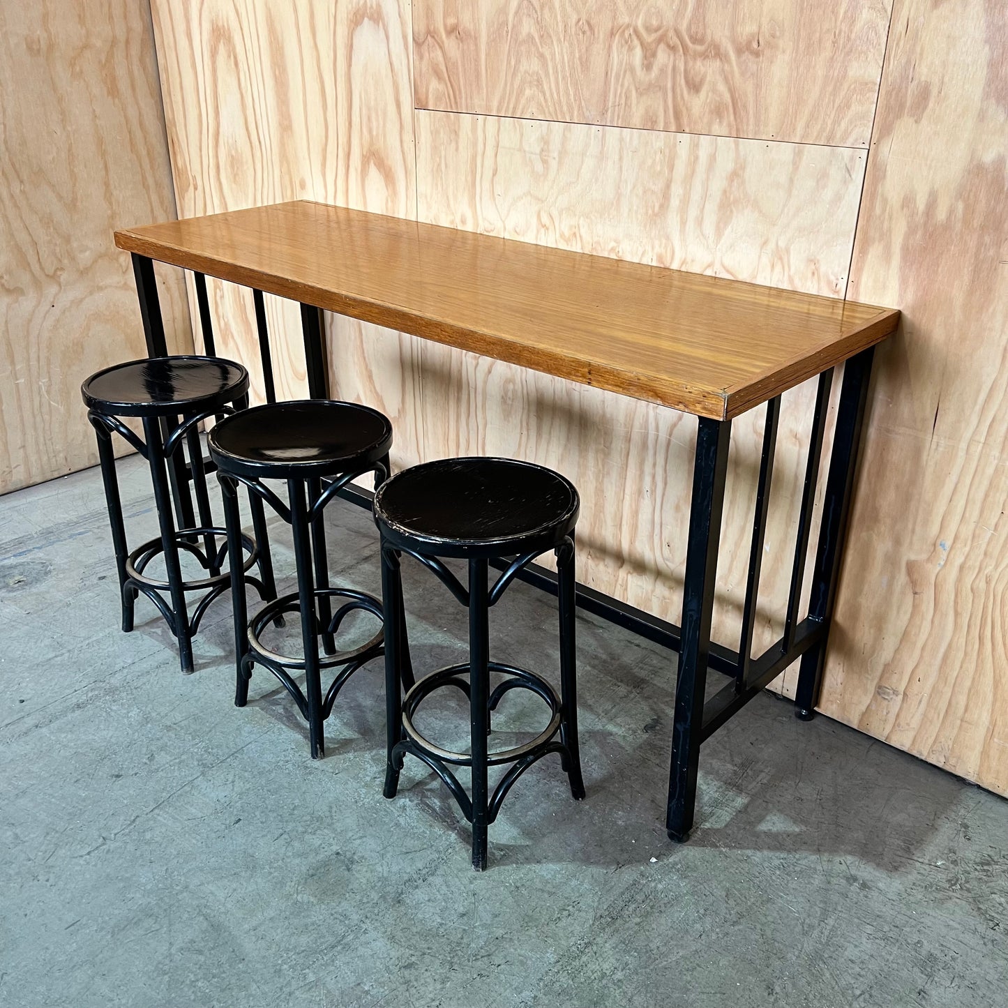 High Timber Table - 3 Seater