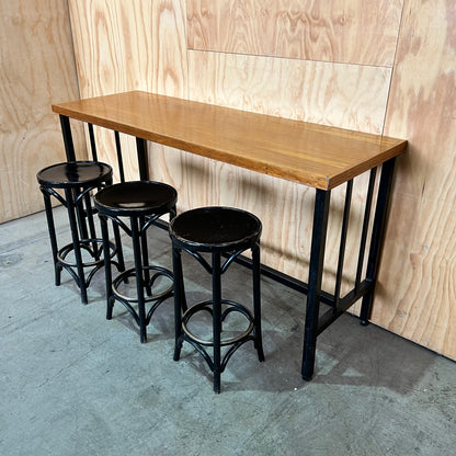 High Timber Table - 3 Seater