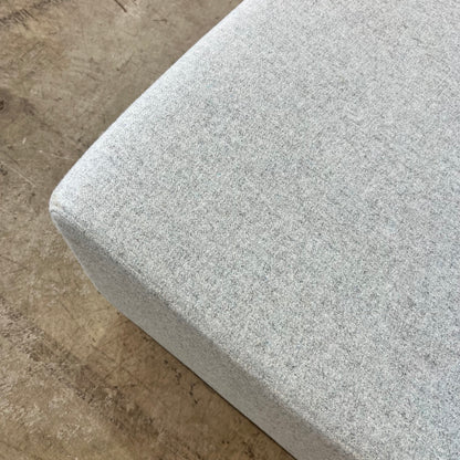 Grey/Light Blue Two Person Booth Seat