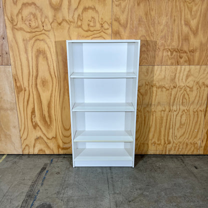 Small White Laminate Bookshelf