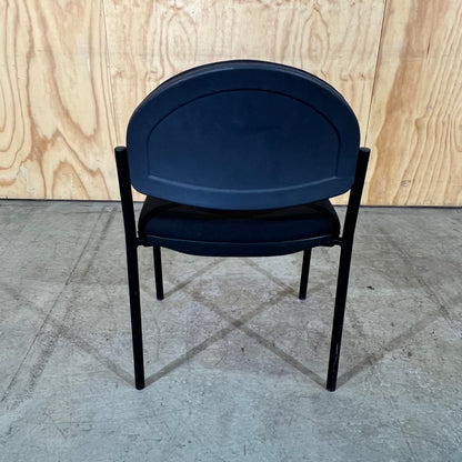 Black Fabric Visitor Chair