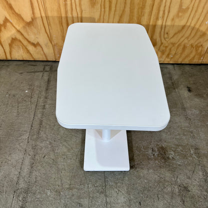 Small White Rounded Table