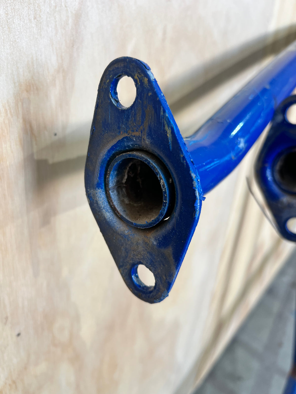 Set of Blue Metal Playground Bridge Sides