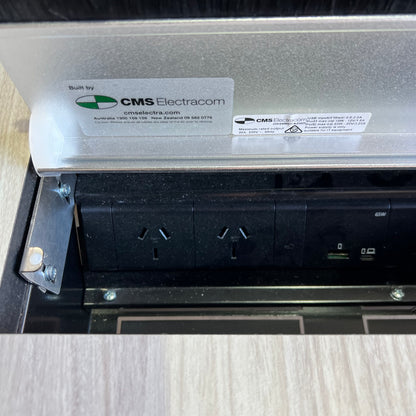 Commercial Boardroom Table with Cable Boxes - 20 Seater