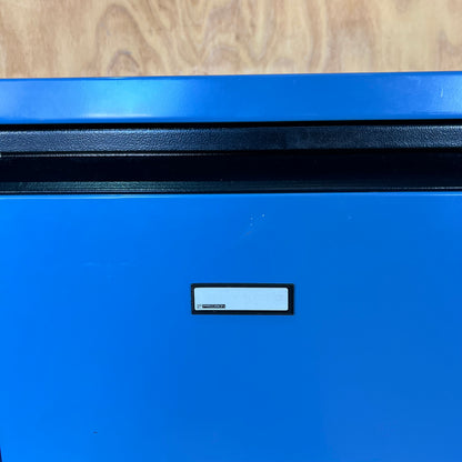 Precision Blue 4-Drawer Filing Cabinet