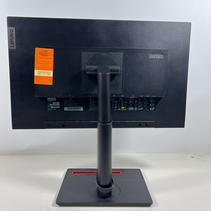 Lenovo ThinkVision T24i-20 Monitor With Flat Base Stand