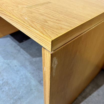 Small Mid Century Timber Desk with Drawers