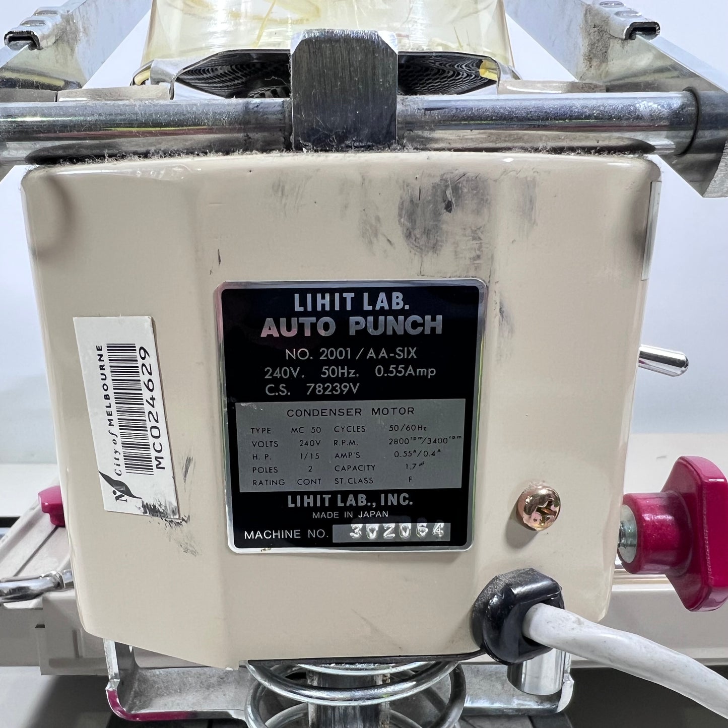 LIHIT LAB Auto Punch Model 2001