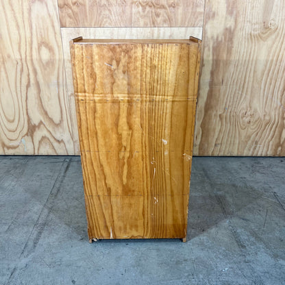 Solid Pine 4-Tier Bookshelf