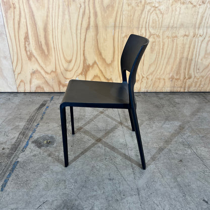 Charcoal Outdoor Stackable Chair