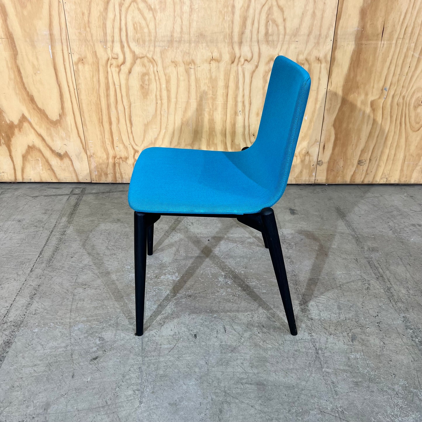 Malmö Chair by Pedrali in Teal