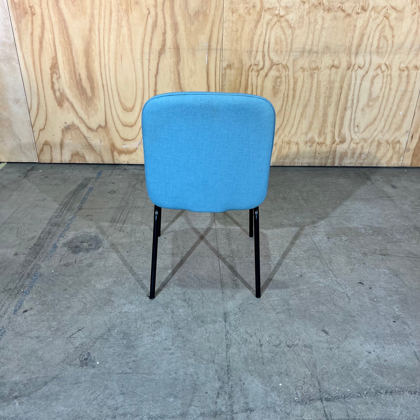 Blue Vinyl Wrap Chairs