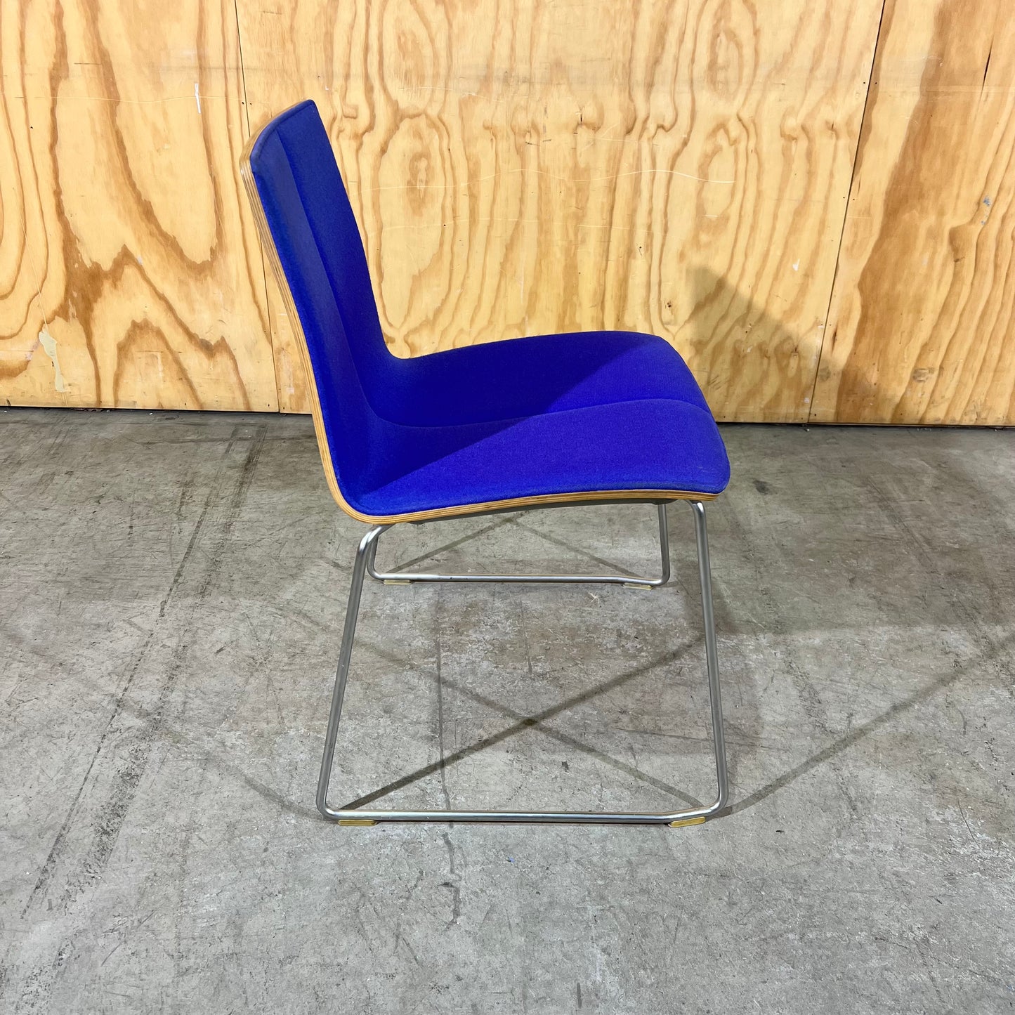 Schamburg Alvisse Miles Side Chair in Blue