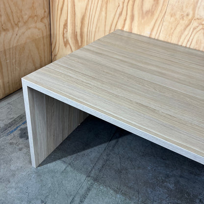 Large Ash Veneer Desk