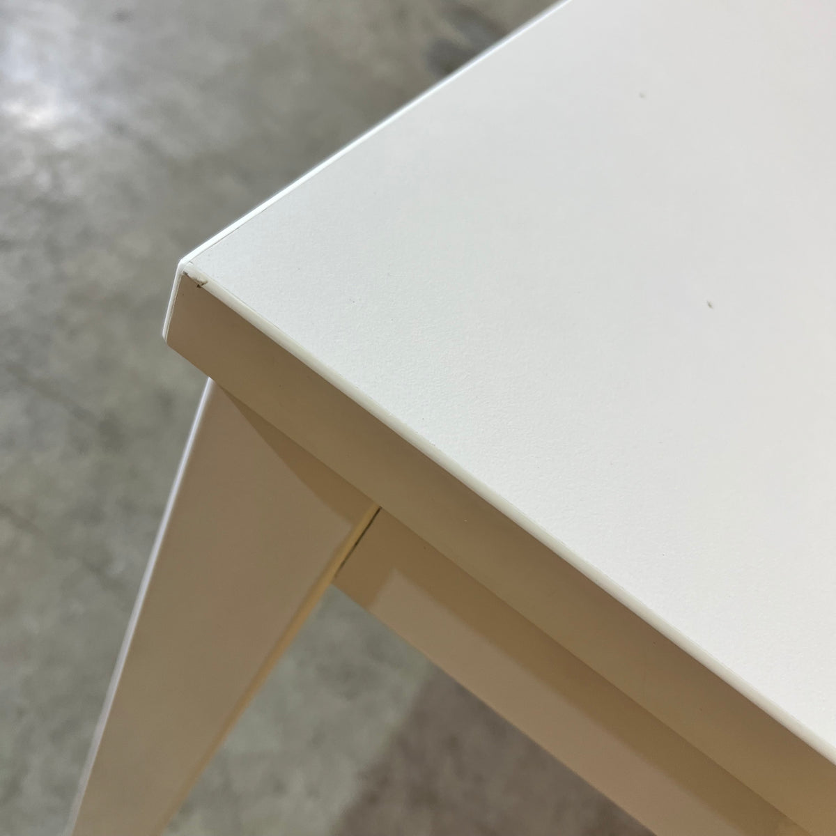 Long Thin White Desk/Table